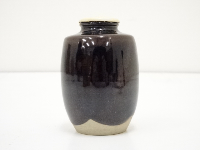 道具 ] - 道具 京焼 桶谷定一造 肩衝茶入（共箱） □z | ネット